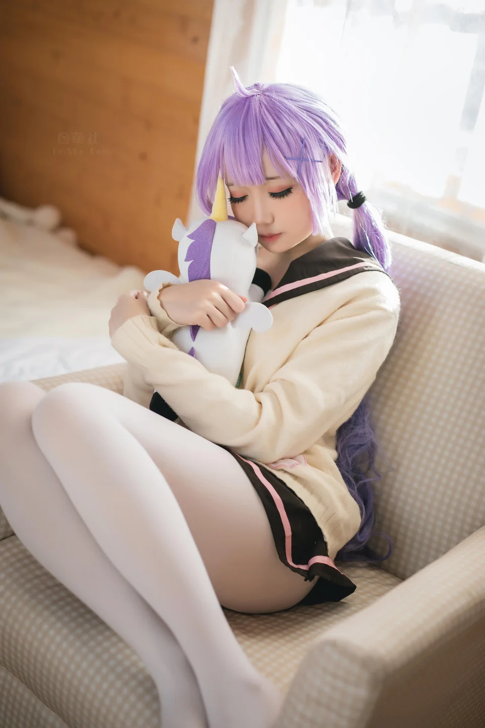 焖焖碳 - 独角兽JK制服 [21P-51MB] tg@simisebaisi 【丝足阁】08.webp